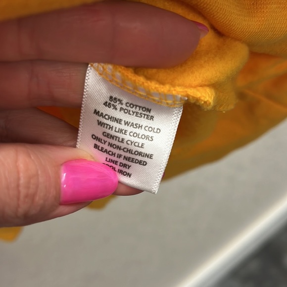 UNC Bears Yellow Pullover Hoodie S Northern Colorado - Picture 4 of 5